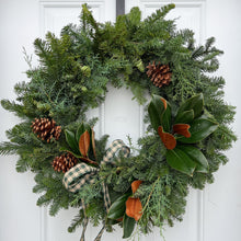 Load image into Gallery viewer, Pre-Made Classic Holiday Wreath
