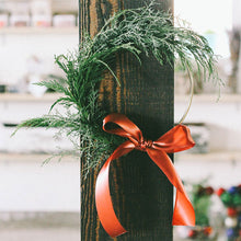 Load image into Gallery viewer, Pre-Made Modern Hoop Wreath