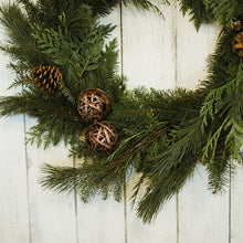 Load image into Gallery viewer, Pre-Made Classic Holiday Wreath