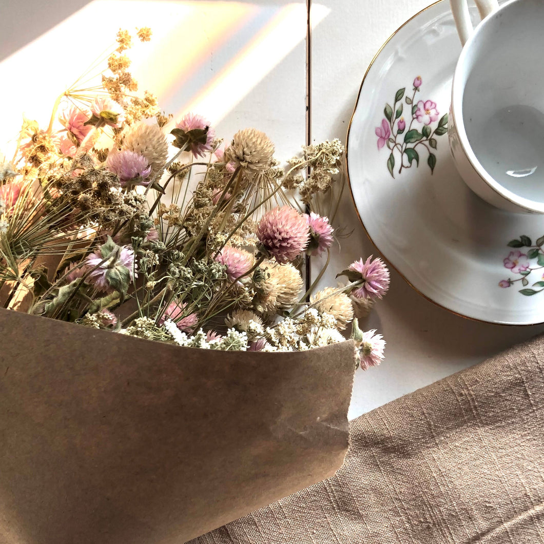 High Tea & Dried Flower Wreath Design Workshop