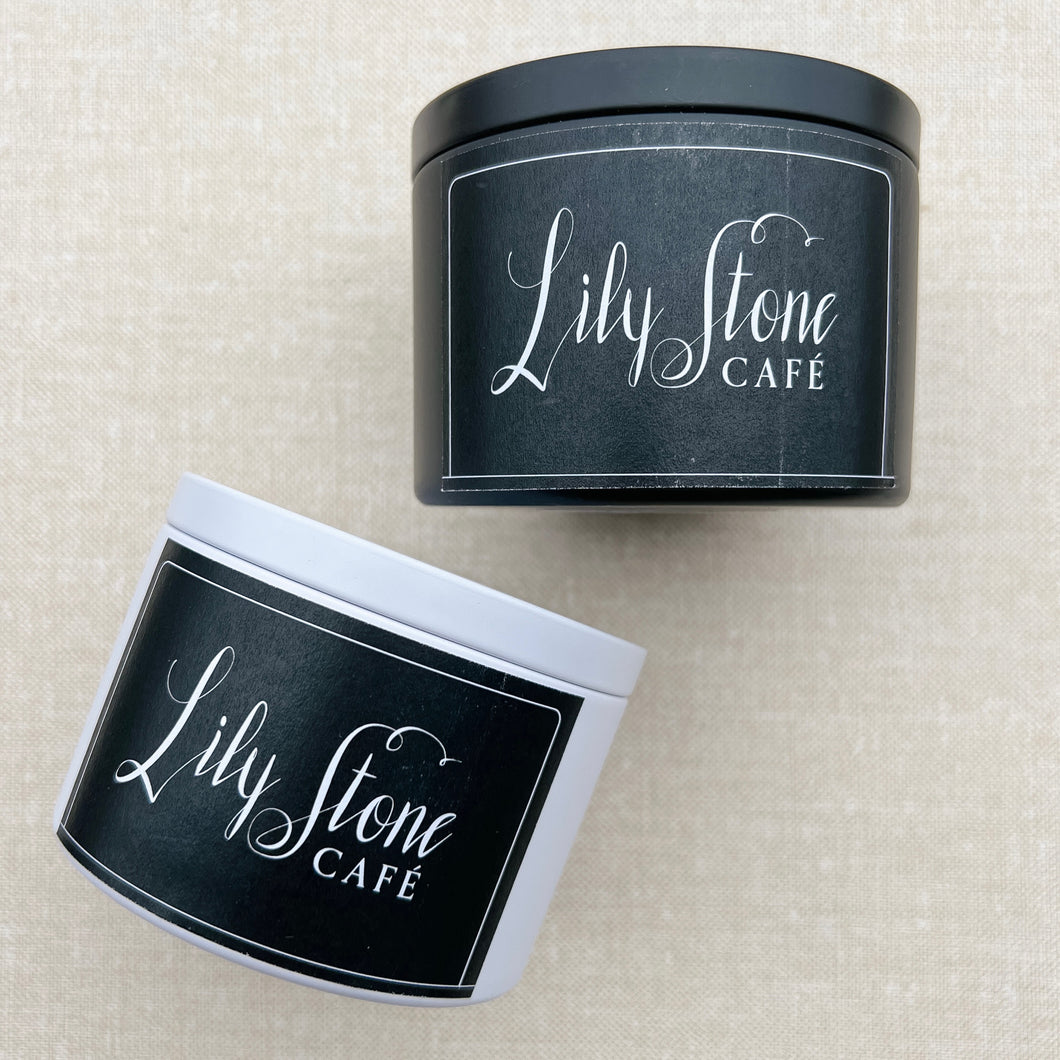Lily Stone Tea Canister