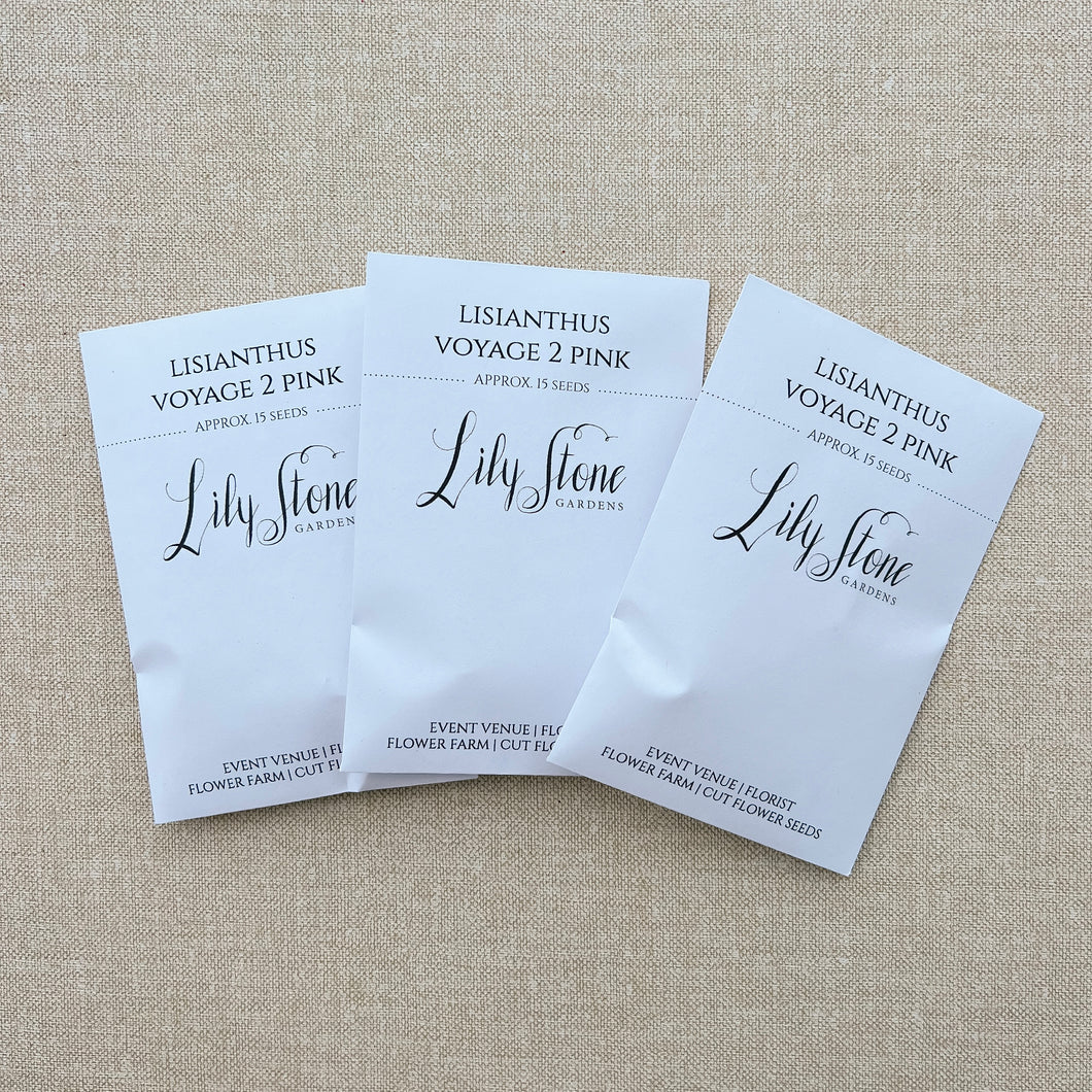 Lisianthus - Voyage 2 Pink Seed