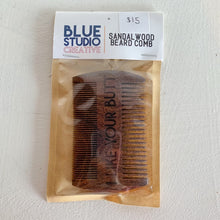 Load image into Gallery viewer, Sandalwood Beard Combs
